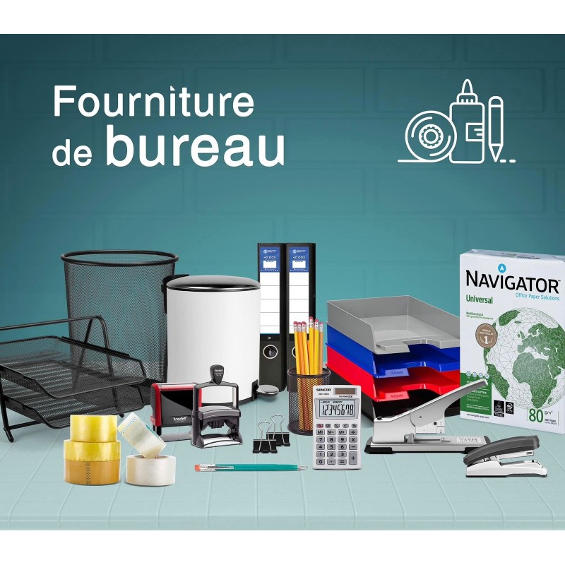 Livraison de 1000 fourniture de bureau pour la mairie